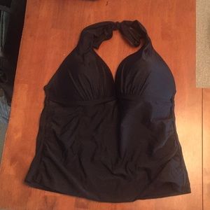 Black Halter Swim Top! Brand New!